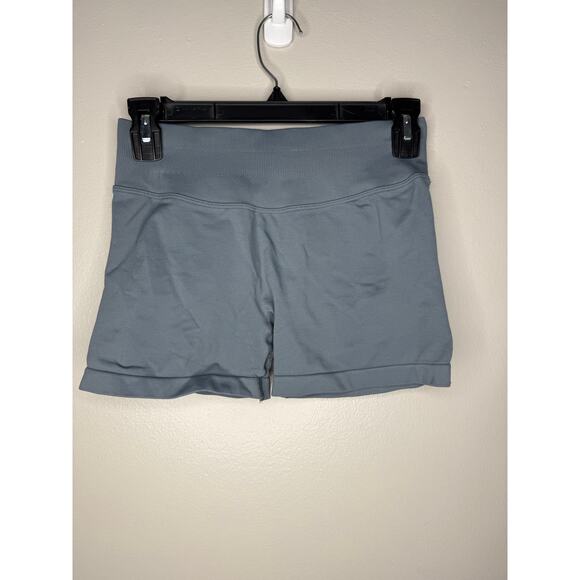 Workout Gym Impact Shorts Hidden Scrunch Butt Lifting 3.6" Seamless Shorts M - Picture 2 of 4